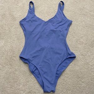 Andie, The Ibiza one-piece swimwear, Hydrangea color, size M